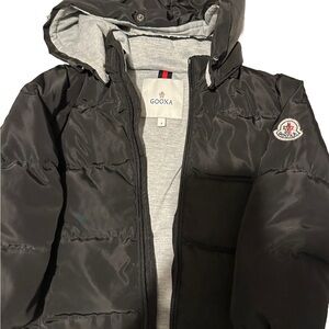Gooxa Black Puffer Jacket